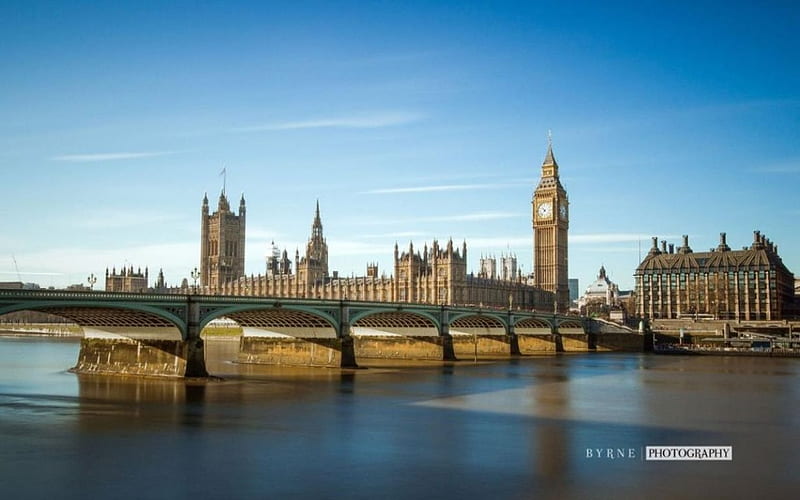 Parliament, architecture, London, town, abstract, England, graphy, city, bridge, river, scene, landscape, HD wallpaper