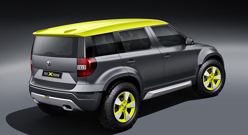 2014 Skoda Yeti Xtreme Concept - Rear , car, HD wallpaper
