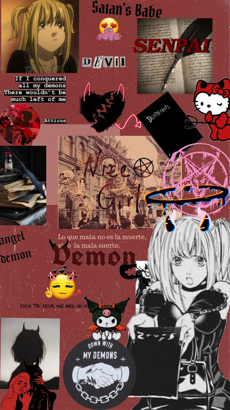 Death note, anime, anime , deathnote, deathnotemesa, mesa, HD phone wallpaper