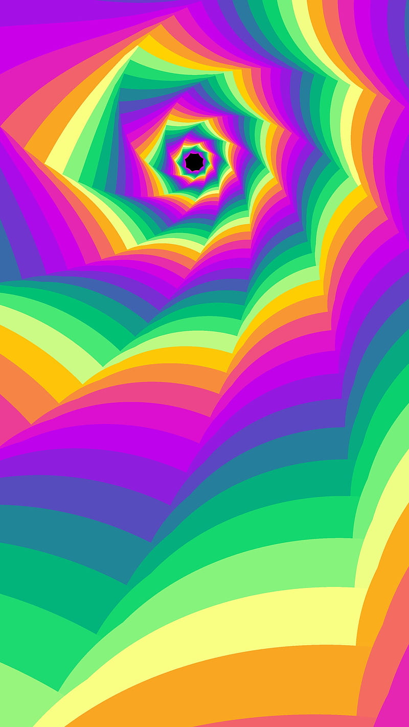 Spiral, 2017, amazing, bonito, best, colors, cool new, rainbow, super, HD phone wallpaper