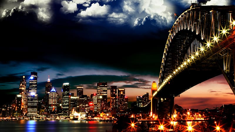 Bridges, Sydney, , Sydney Harbour Bridge, HD wallpaper