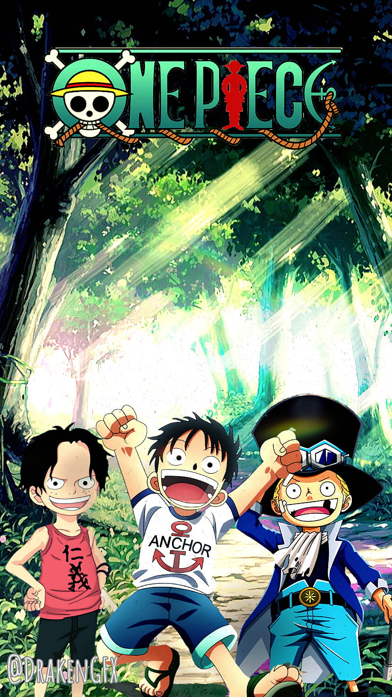 One Piece, Android, Ace, Brothers, Anime, Iphone, Luffy, Forest, Sabo,  Manga, HD phone wallpaper | Peakpx