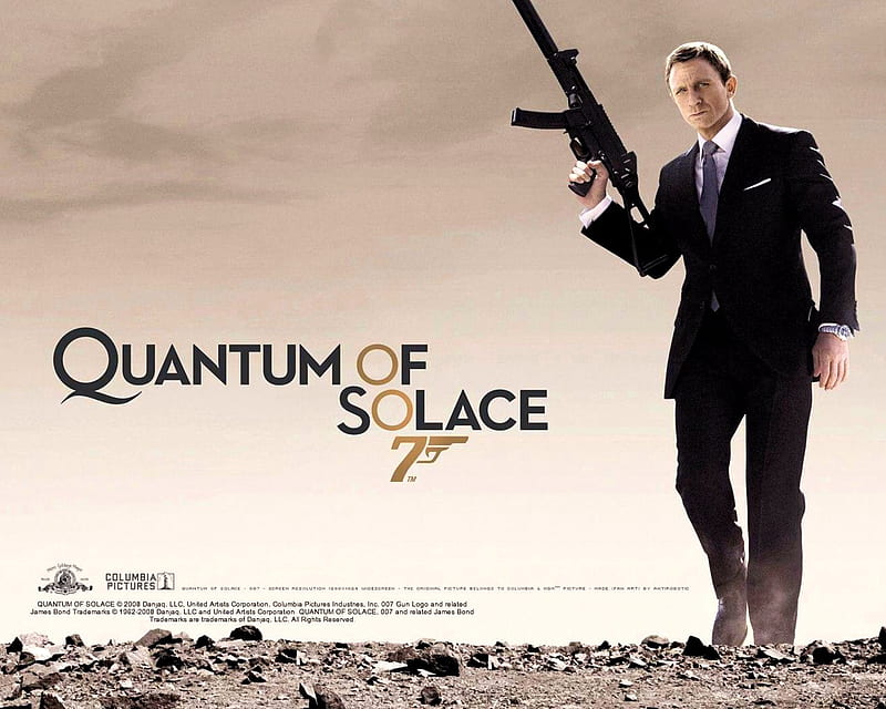 007:Quantum of Solace, action, romance, quantum of solace, james bond, movies, 007, adventure, daniel craig, HD wallpaper