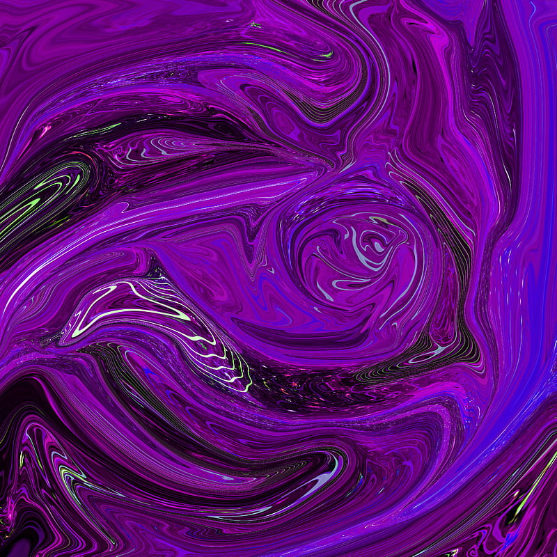violet digital flow, fluid, interweaving, liquid, modern, pattern, smoke, wave, HD phone wallpaper