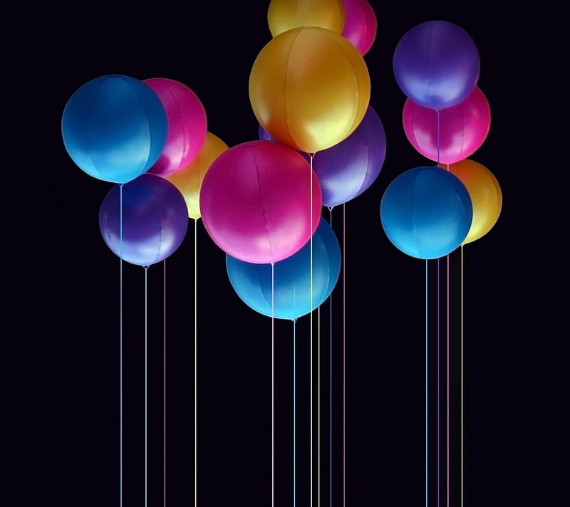 Chirurgie Voorkeur Speciaal Balloons Colorful, abstract, color, HD wallpaper | Peakpx