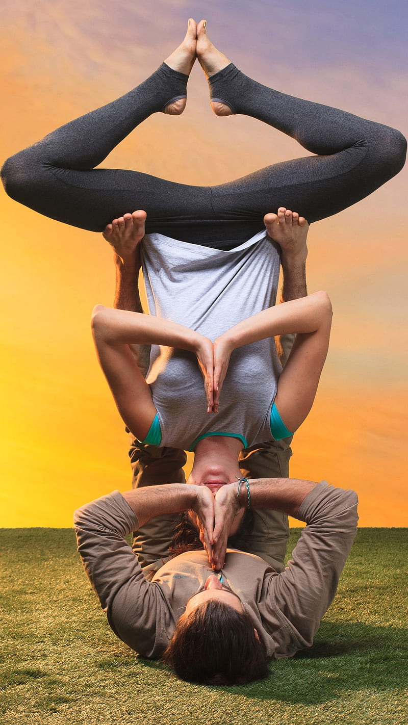 HD wallpaper: pose, yoga, stretching, full length, lifestyles, exercising |  Wallpaper Flare