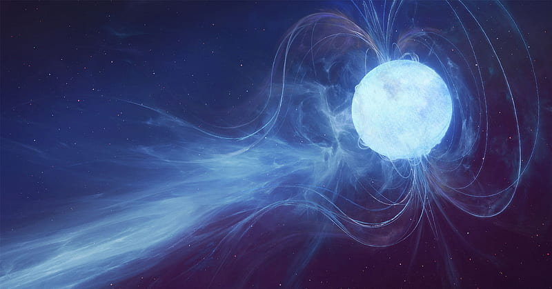 Astronomers Track a Fast Radio Burst to Its Source—a Magnetar, HD wallpaper