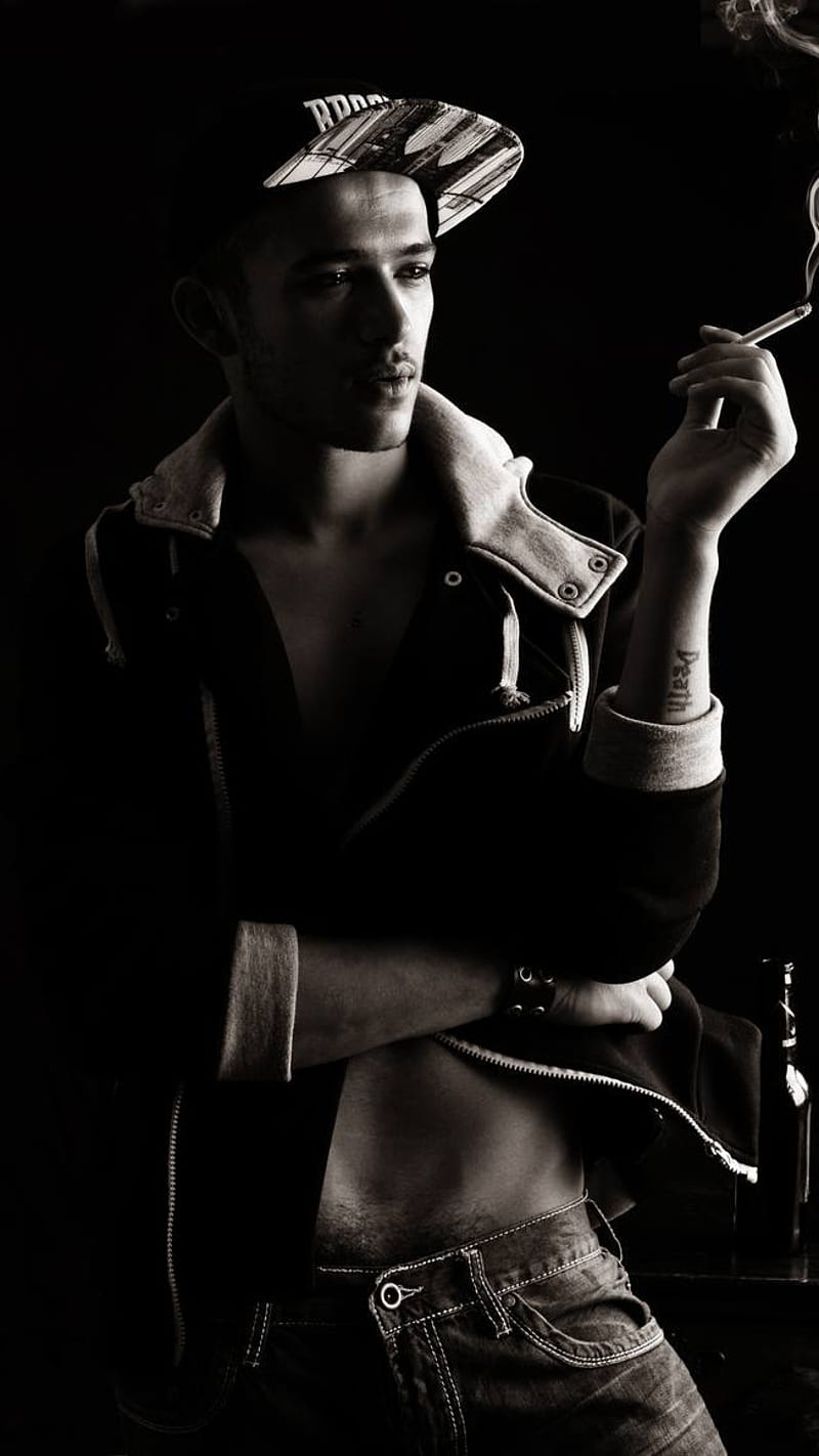 Man smoking, smoker, sttitude, bad boy, HD phone wallpaper | Peakpx