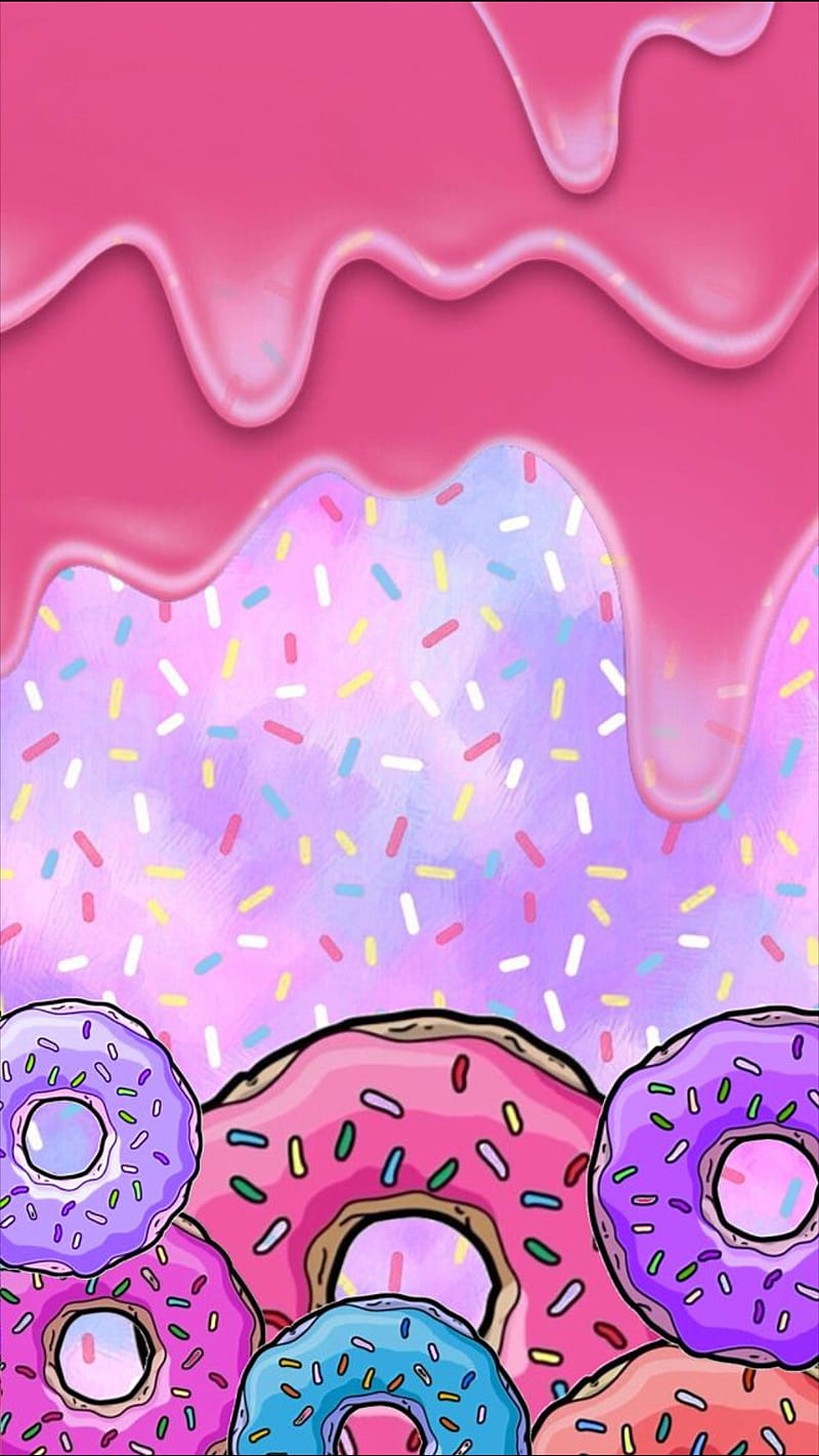 Doughnut, cake, donut, sprinkles, sweets, HD phone wallpaper | Peakpx