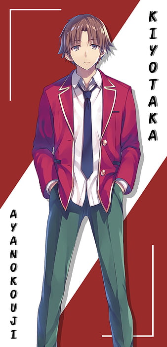 Kiyotaka Ayanokouji, aesthetic, anime, classroom of the elite, manga, HD  phone wallpaper