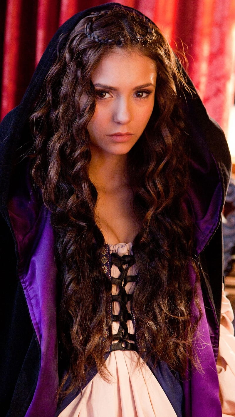 Katherine Pierce, nina dobrev, the vampire diaries, HD phone wallpaper