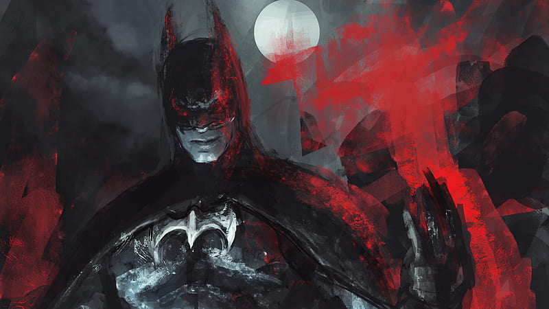 Batman Dark Knight , batman, superheroes, artwork, artist, digital-art, behance, HD wallpaper