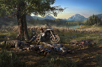 days gone, playstation 4, zombies, Games, HD wallpaper