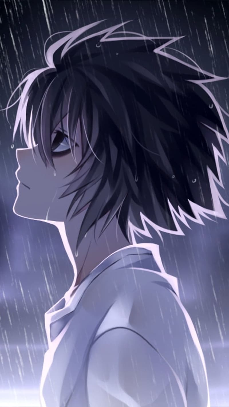 Death Note L Lawliet And Background - L From Death Note - PNG, L Ryuzaki HD  phone wallpaper