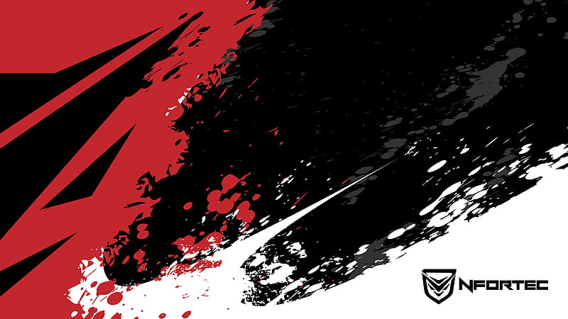 Nfortec black Red, 1080, full, gaming, HD wallpaper | Peakpx