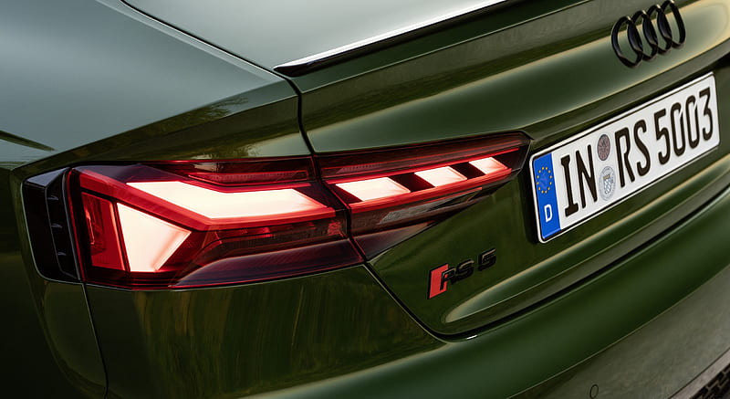 2020 Audi RS 5 Sportback (Color: Sonoma Green) - Tail Light , car, HD wallpaper