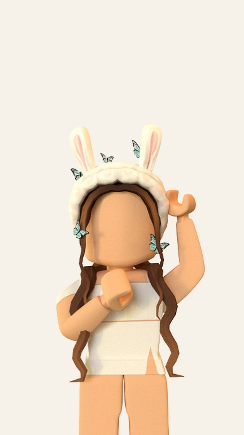 Download Cute Roblox Girl Tanned Skin Wallpaper