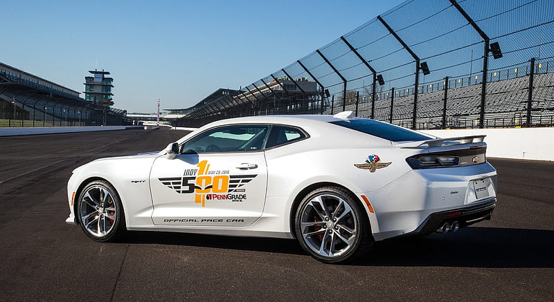 2016 Chevrolet Camaro SS Indy 500 Pace Car (2017 50th Anniversary Special Edition) - Side, HD wallpaper
