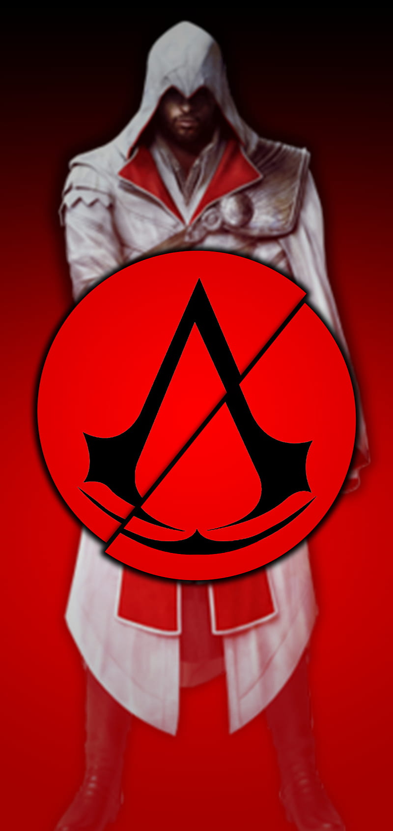 Ezio Auditore , ac, assassin, assassins, assassins creed, creed, ezio auditore, ezio auditore da firenze, legend, red, HD phone wallpaper