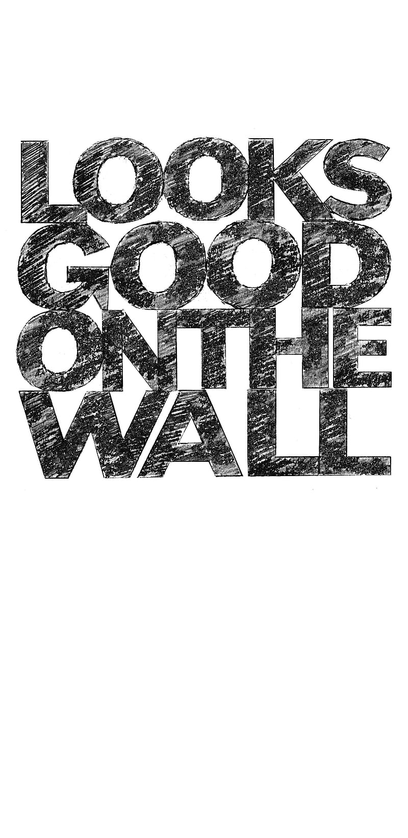 Looks Good Quote, ironic, saying, sayings, wall, white, words, HD phone wallpaper