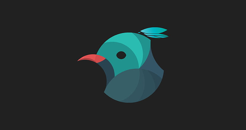 Blue Jays Logo Minimalism , blue-jay, birds, animals, minimalism, logo, minimalist, HD wallpaper