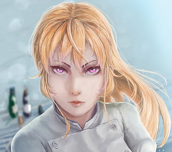 Erina Nakiri Soma Yukihira Food Wars 4K Wallpaper #3.1097