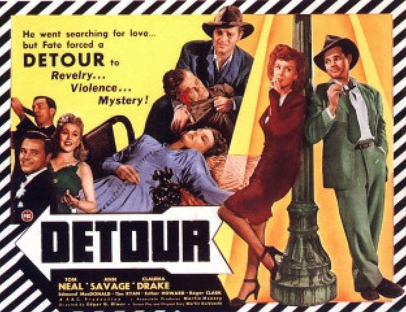 Classic Movies - Detour, Detour Film, Hollywood Movies, Detour Movie, Film, Films, HD wallpaper