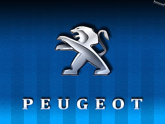 Peugeot Brand Logo Symbol With Name Blue Design French Car