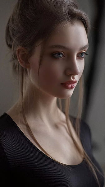 Blonde, beautiful girl, portrait of a girl, face, HD wallpaper | Peakpx
