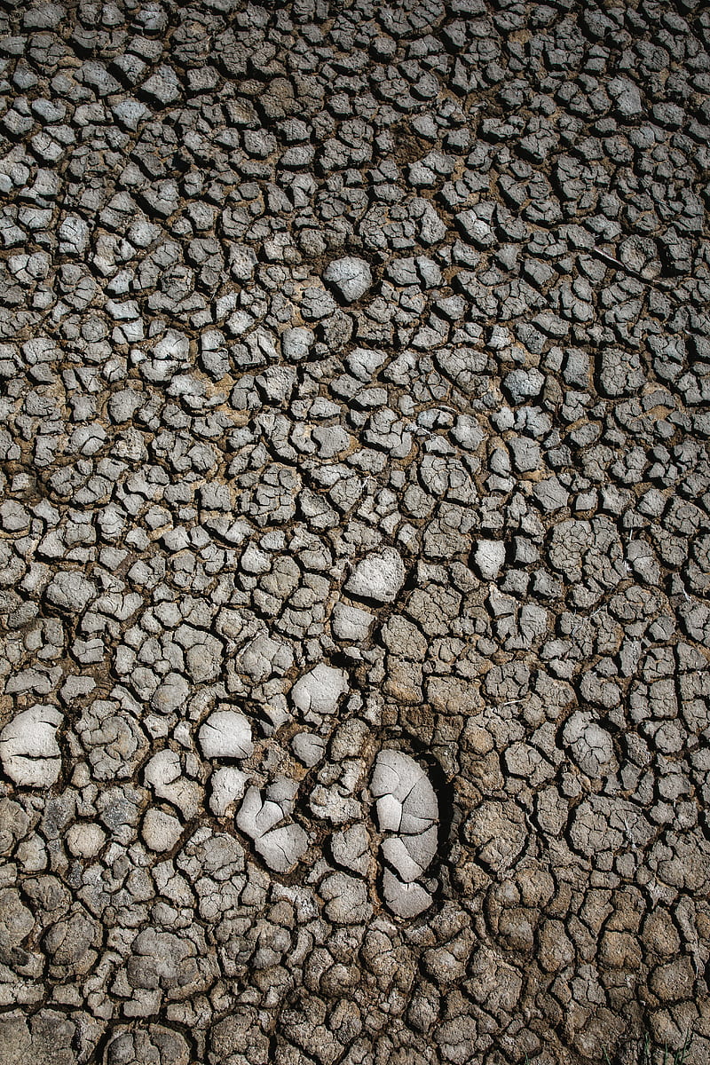 earth, dry, cranny, surface, drought, HD phone wallpaper