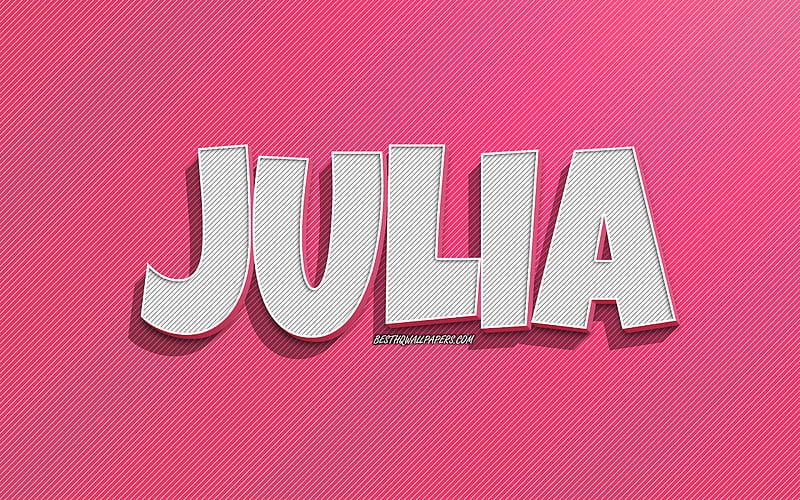 julia name wallpaper