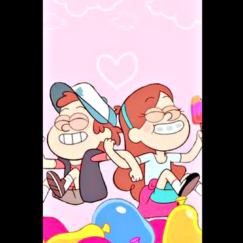 Dipper and Mabel, family, HD phone wallpaper