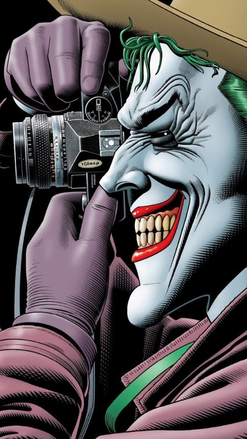 Joker, arkham asylum, batman, dc comic, gotham city, villain, HD phone wallpaper