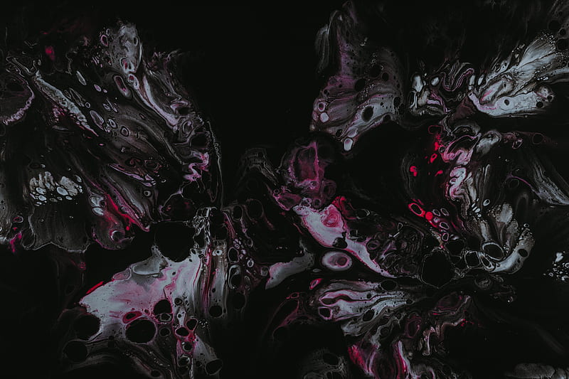 abstraction, stains, paint, liquid, texture, HD wallpaper