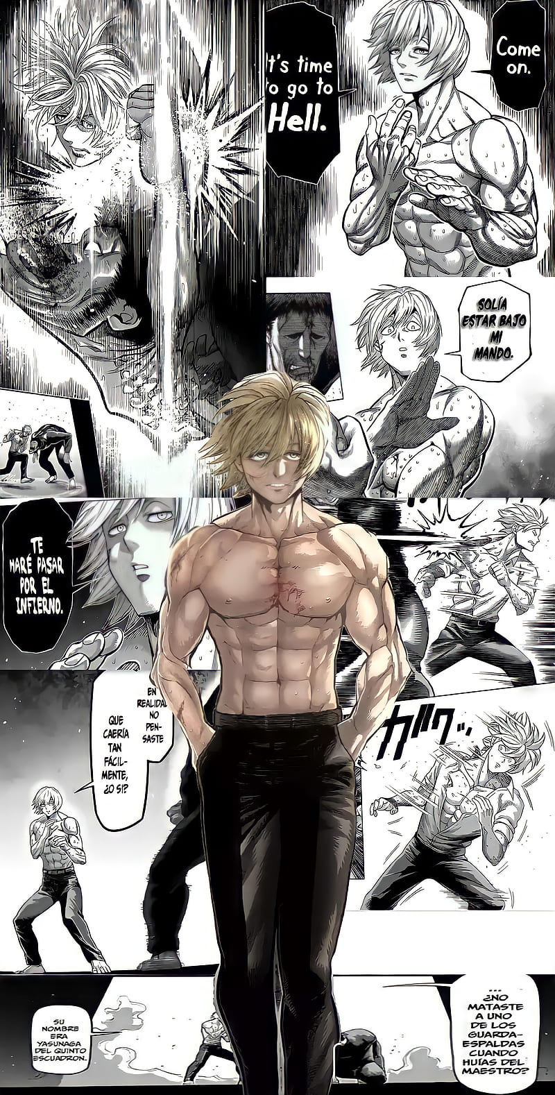 Pin by ale arriola on kengan ashura-omega in 2023  Martial arts anime, Art  of fighters, Manga pages