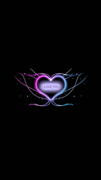Love heart, neon, HD phone wallpaper | Peakpx