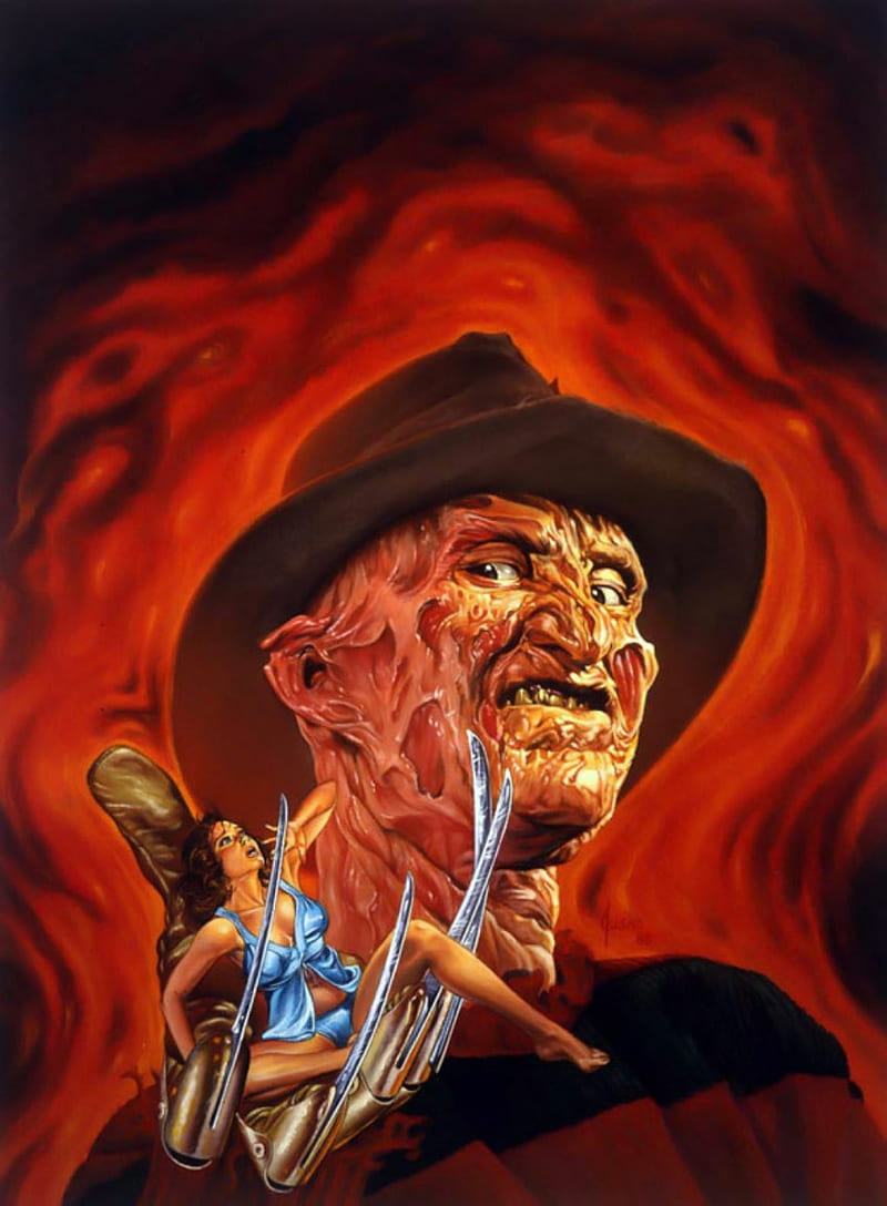 Freddy krueger, horror, moroni, terror, HD phone wallpaper