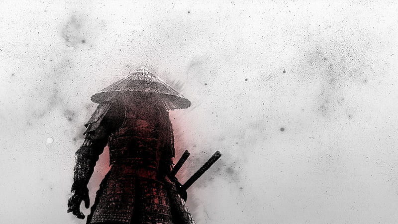 Japanese Samurai, Dark Art Japanese, HD wallpaper
