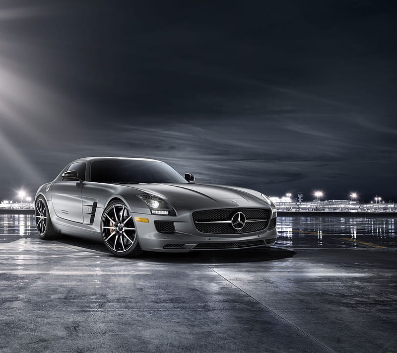 mercedes benz, mercedes amg, mercedes sls, south benzers lb, HD wallpaper