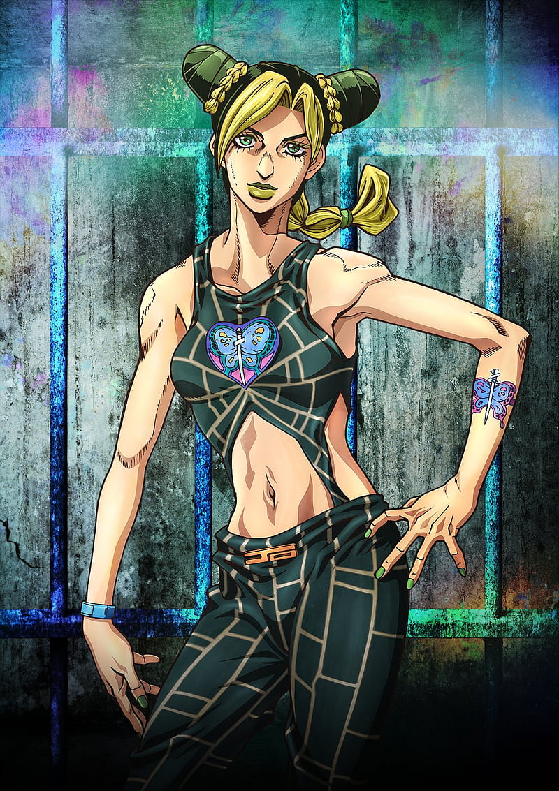 Stone Ocean animated, anime, jojo, jolyne jojo, jolyne kujoh, stone ocean, HD phone wallpaper