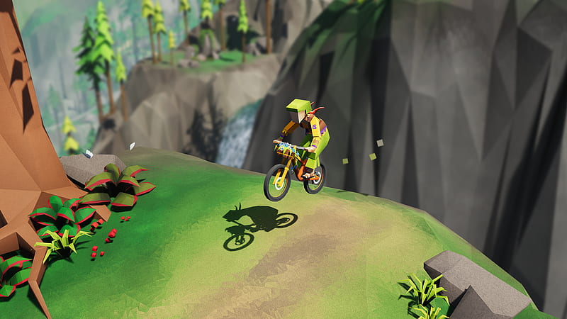 Video Game, Lonely Mountains: Downhill, HD wallpaper