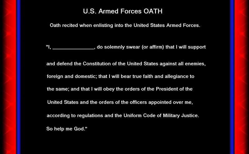 U.S. Armed Forces OATH, recon, marines, marine corps, usmc, HD wallpaper