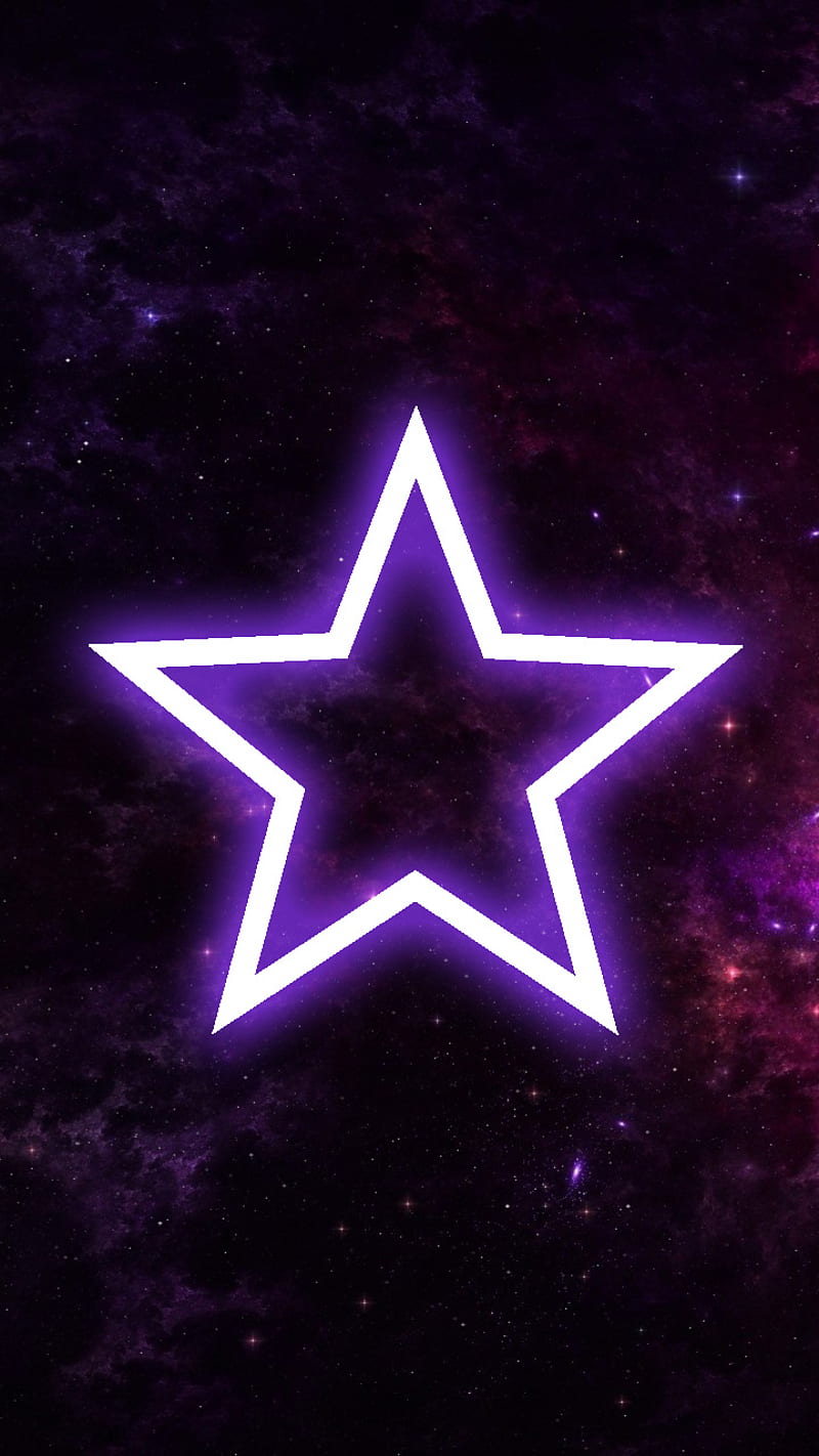 STAR, impossible, lightning, neon, triangle, yildiz, HD phone wallpaper