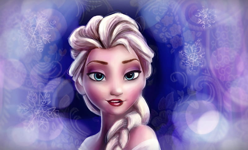 Beauty of frozen, fantasy arts, cartoons, movie, braid, beauty, film of  animations, HD wallpaper | Peakpx