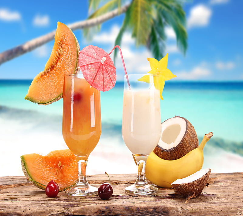 Summer Cocktails, HD wallpaper