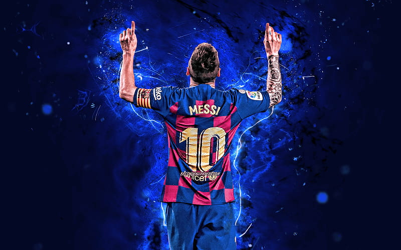 Messi 2019 2020 argentina, barca, barcelona, blue, elbis42, football, iphone, leo messi, messi 10, HD wallpaper