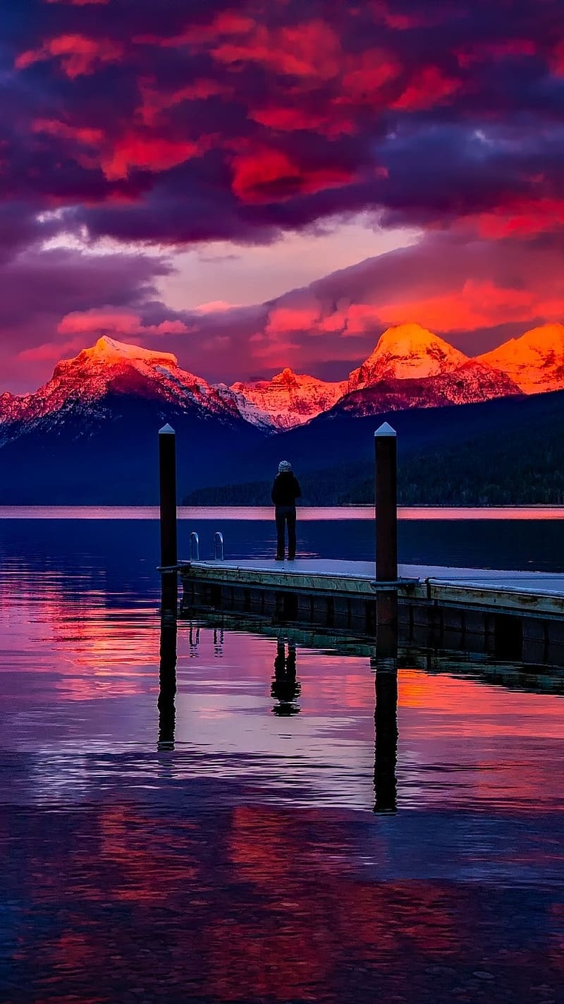 Best Attractive, Lake McDonald, HD phone wallpaper