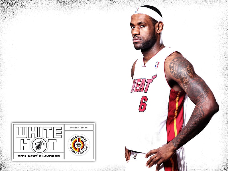 2010-11 NBA Miami Heat LeBron James Playoffs, HD wallpaper