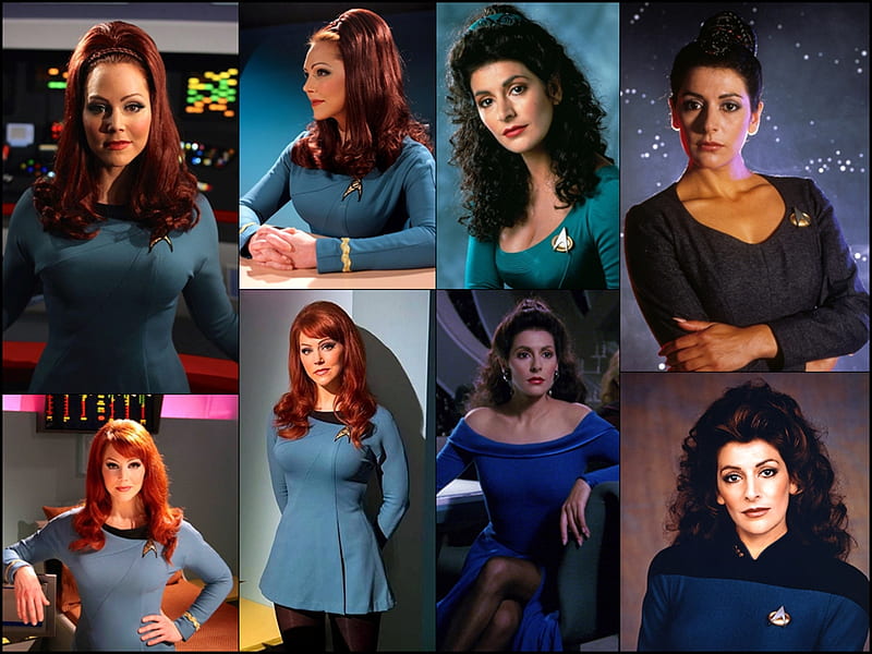 Michele Specht and Marina Sirtis - Counselors from One Generation to the Next, Michele Specht, Deanna Troi, Star Trek, Star Trek Continues, STC, Star Trek The Next Generation, Elise McKennah, Marina Sirtis, Star Trek Counselors, HD wallpaper
