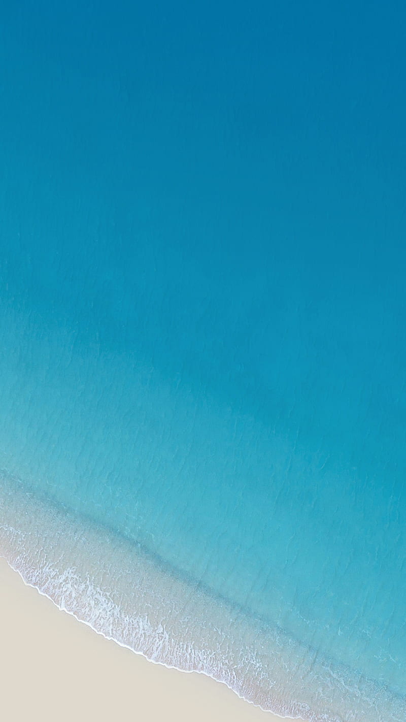 Vivo X9, beach landscape, sea, HD phone wallpaper